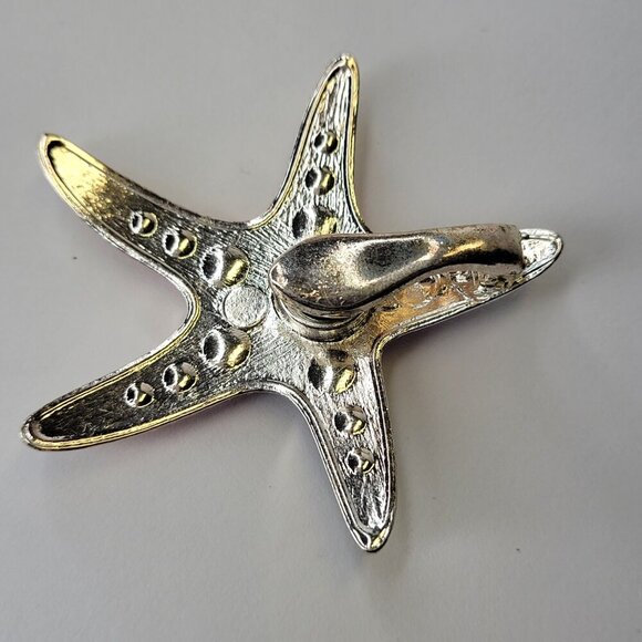 Colorful Starfish Clip for Scarf Coat Lapels Handbags Scarf Clip - Picture 2 of 6